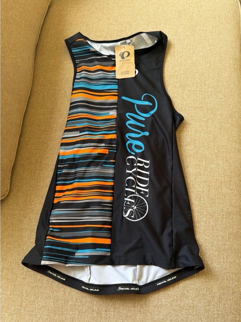 Pearl Azumi pure ride cycle cycling shirt  men’s size large. MSRP $99 black